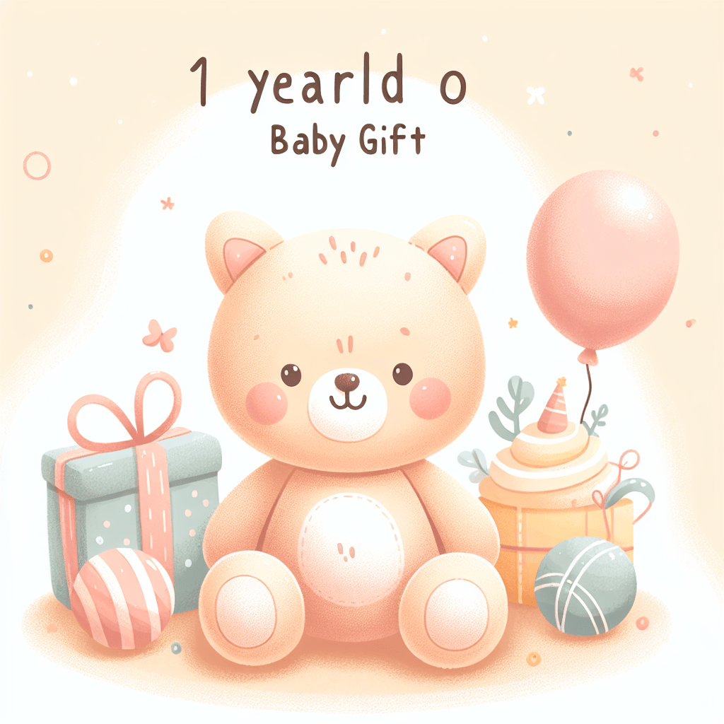 Cadeau bébé 1 an : l'art de faire briller ses premiers pas - Offre une Peluche
