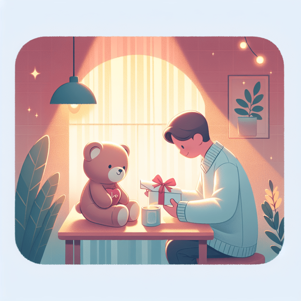 Cadeau Saint Valentin Homme : 15 Idées Originales pour 2025 - Offre une Peluche