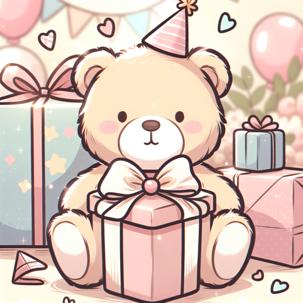Cadeau d'anniversaire : l'art de toucher le cœur - Offre une Peluche