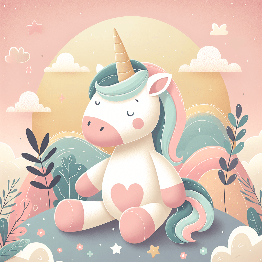 La peluche licorne, ce compagnon magique qui fait briller les yeux - Offre une Peluche