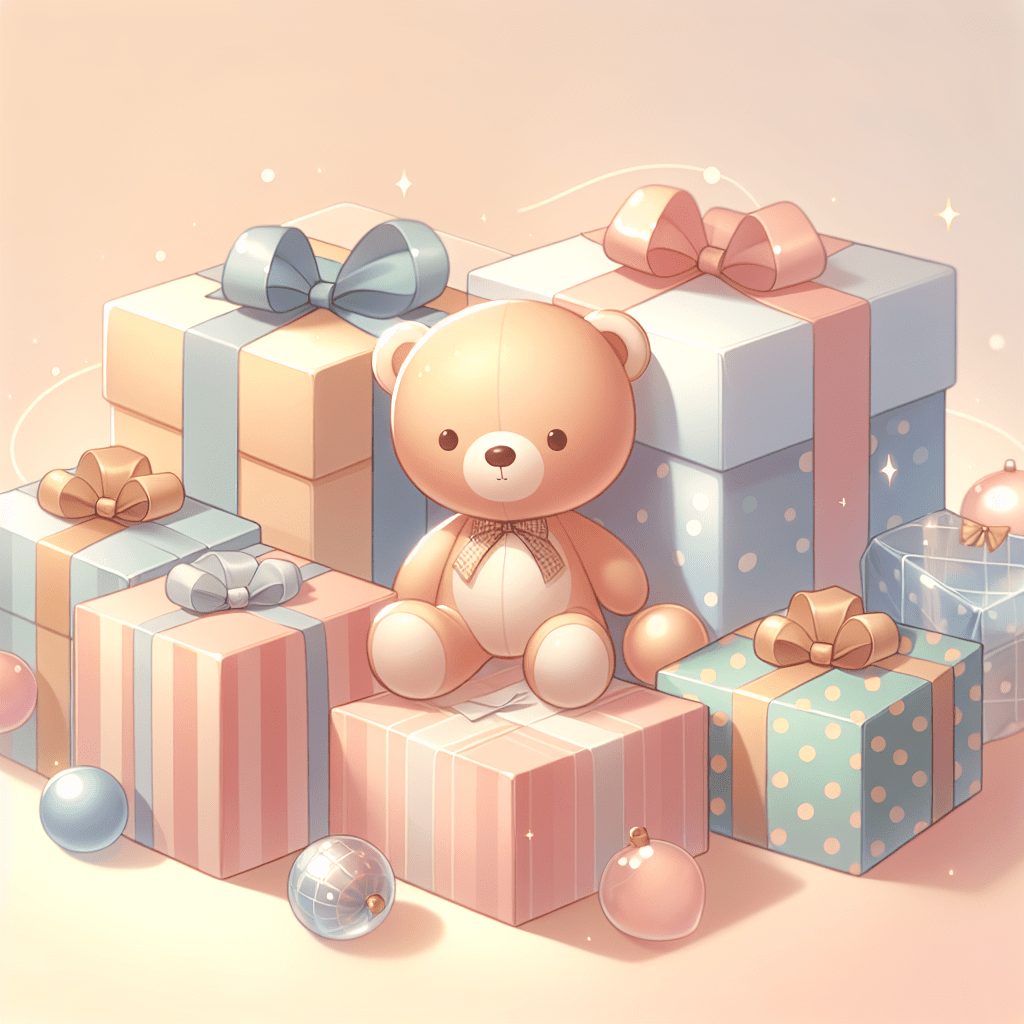 L'art de l'emballage pour cadeau qui fait battre le cœur - Offre une Peluche