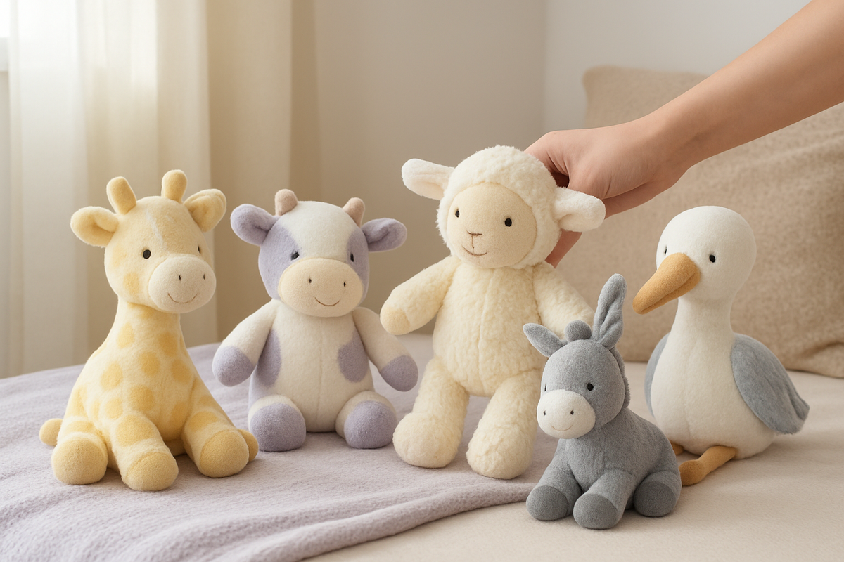 Peluche animaux douce en tissu plush - définition et histoire de la peluche