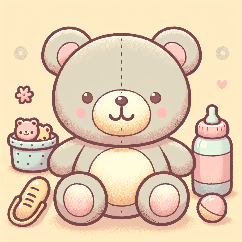 Enfant serrant tendrement sa peluche doudou contre lui, moment de complicité et de tendresse