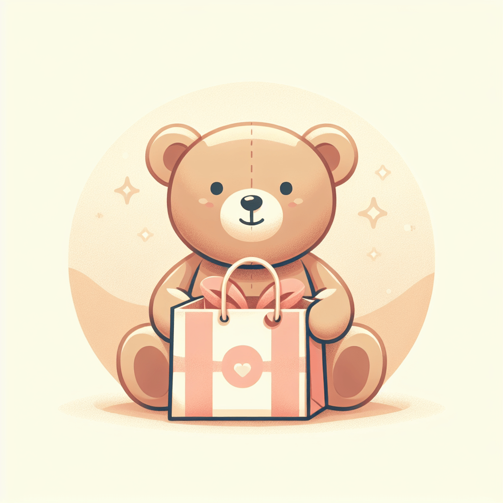 Sac cadeau : l'art de sublimer vos surprises tendres - Offre une Peluche