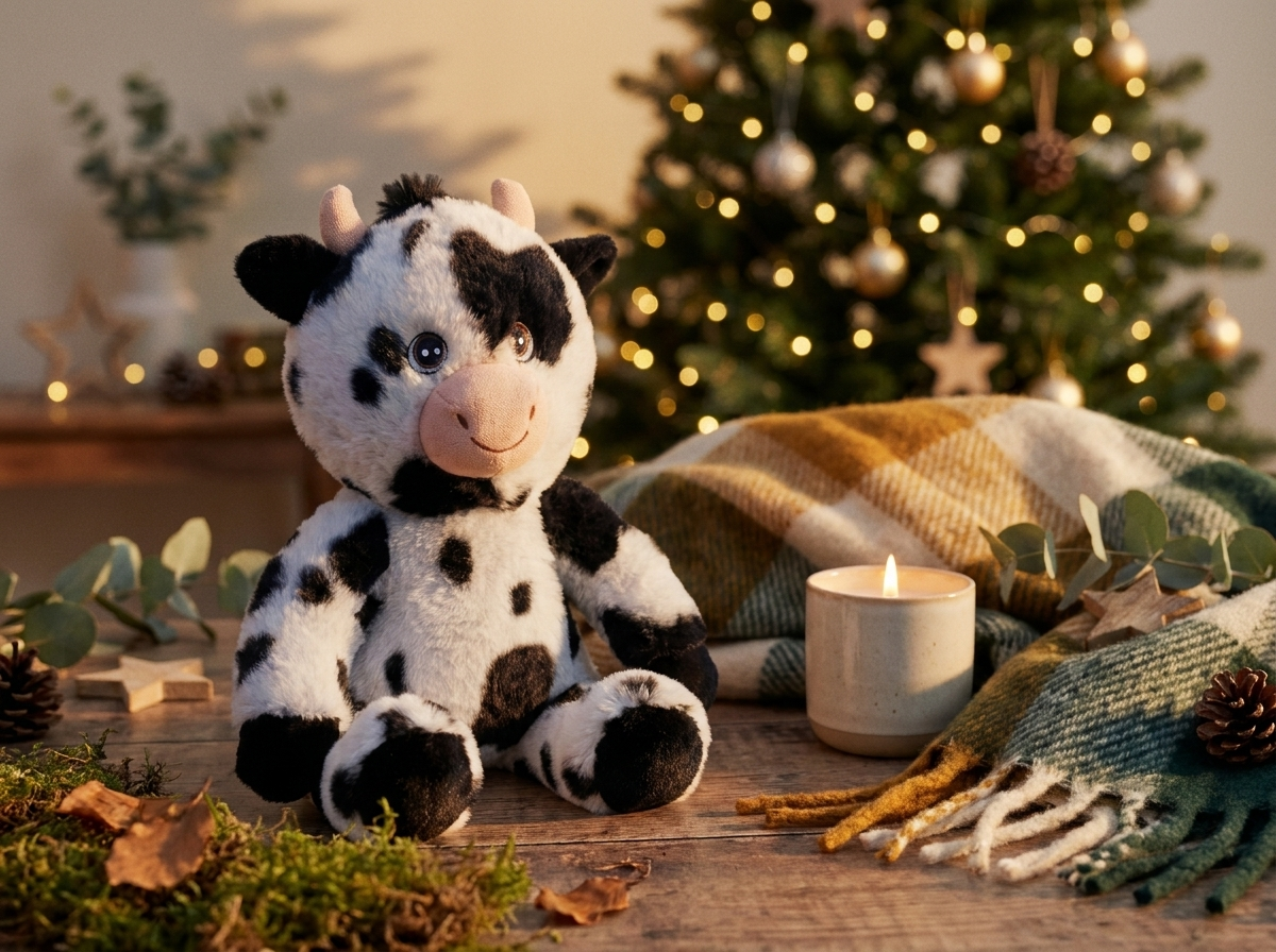 Idée cadeau de Noël grand-mère : la peluche-mot