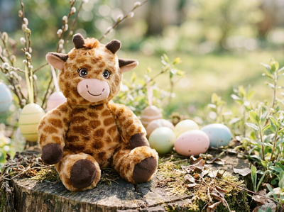 Idée cadeau Pâques : la peluche qui surprend
