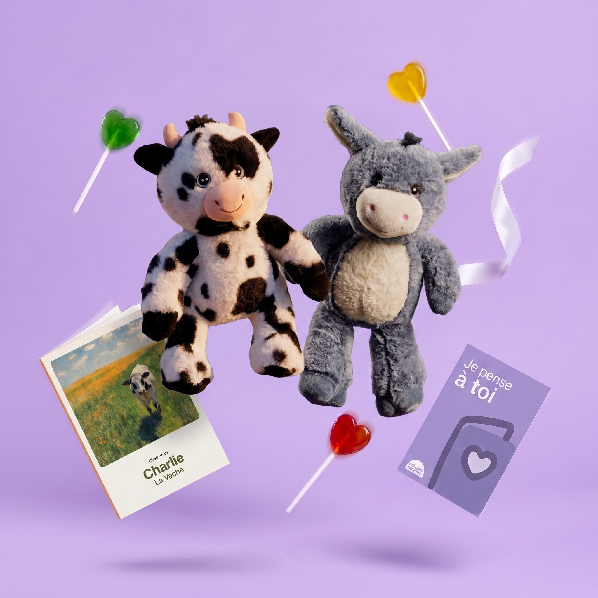 Offre une Peluche - pack cadeau