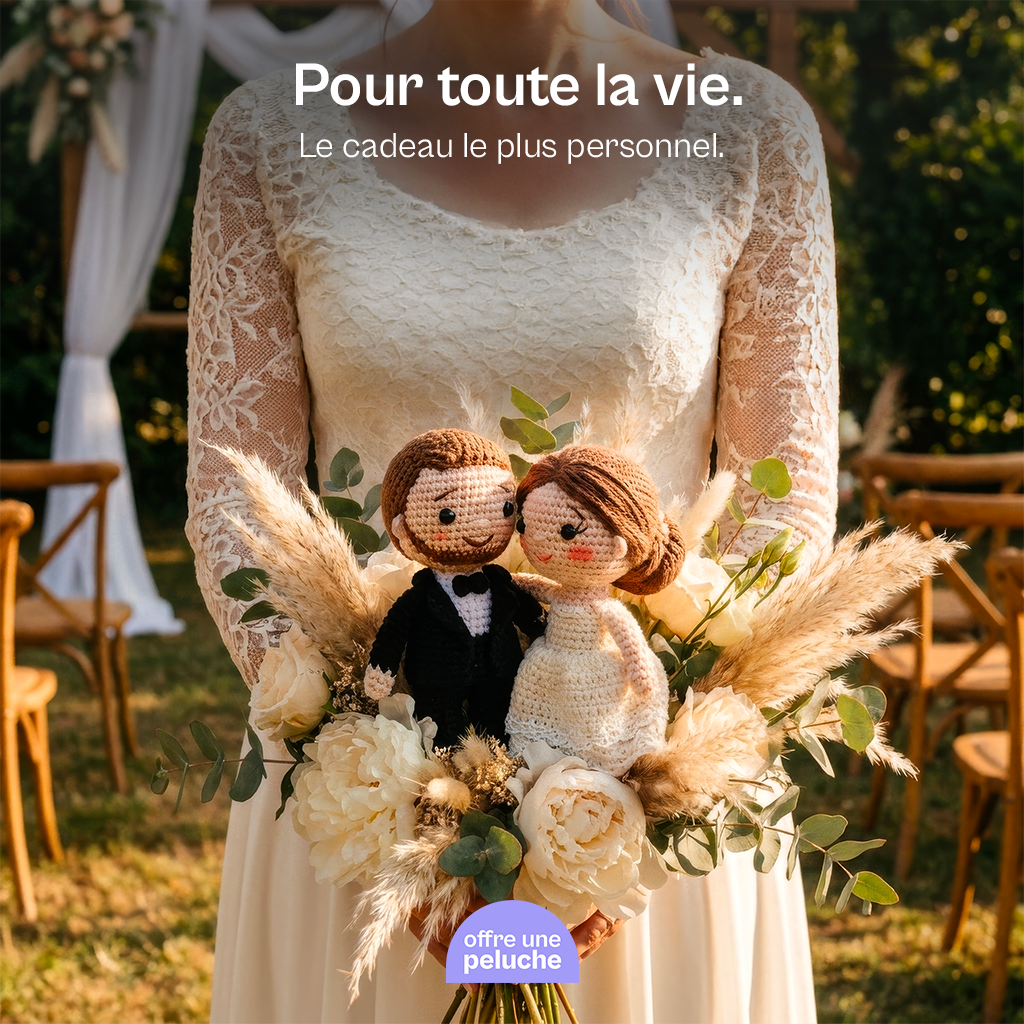 Peluche personnalisée à partir de votre photo 📷
