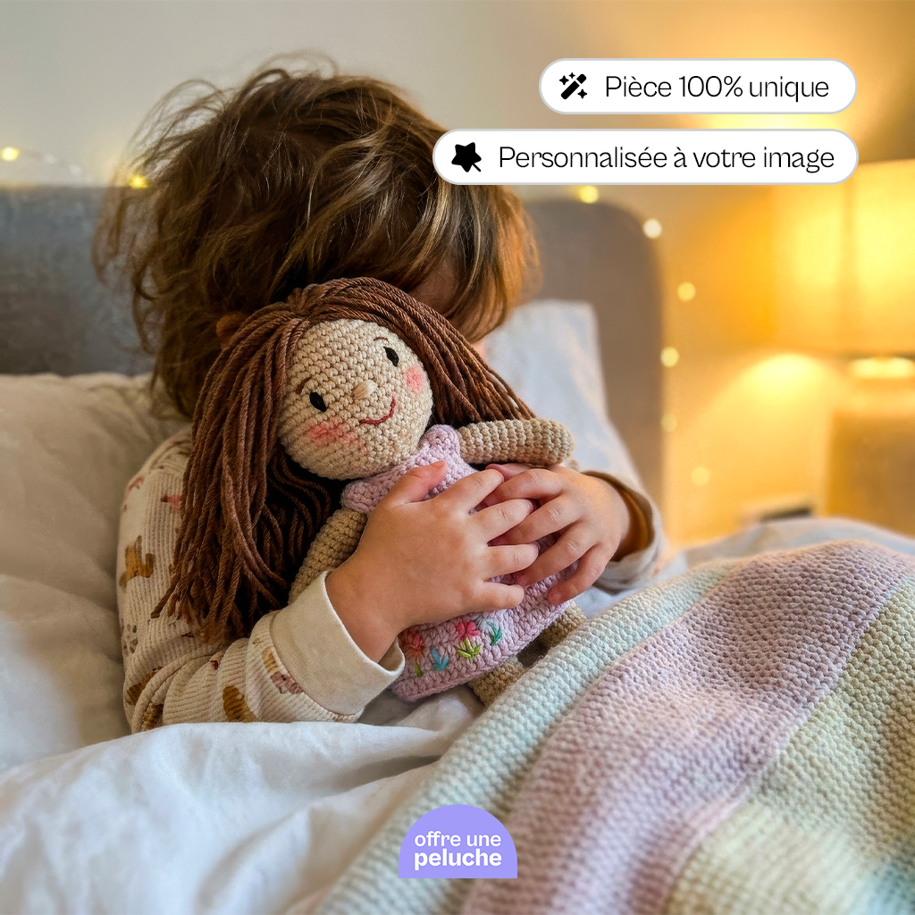 Peluche personnalisée à partir de votre photo 📷