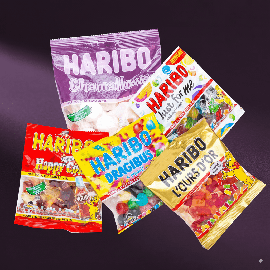 Sachet de Bonbons Haribo - Offre une Peluche - Idée cadeau